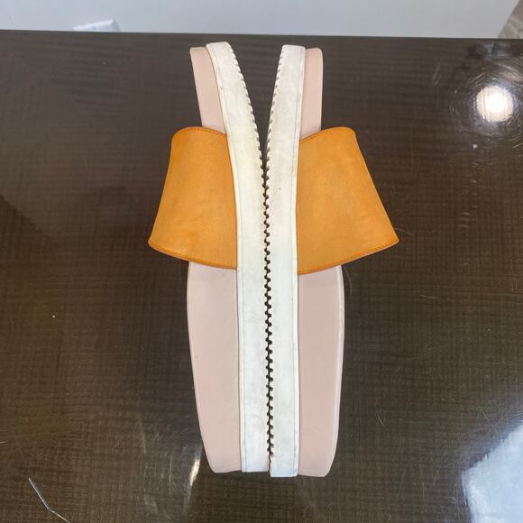 Buscemi Slide Scratch Leather Sandals Women's 39 US 9 - Picture 6 of 10